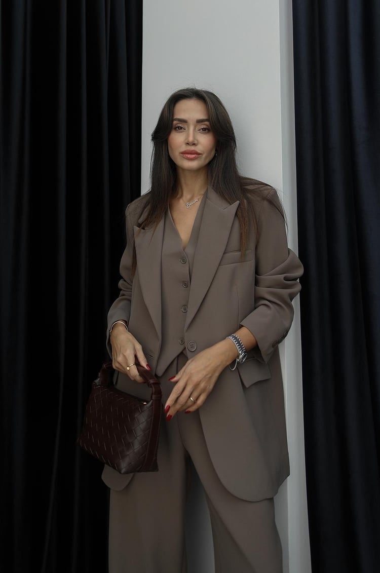 MINUT Anzug-Set - Taupe